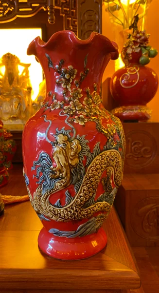 Lọ lượn H32R Vạn An Lộc màu đỏ